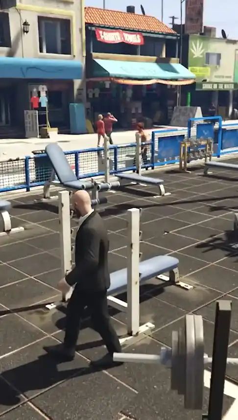 GTA Weight lifting